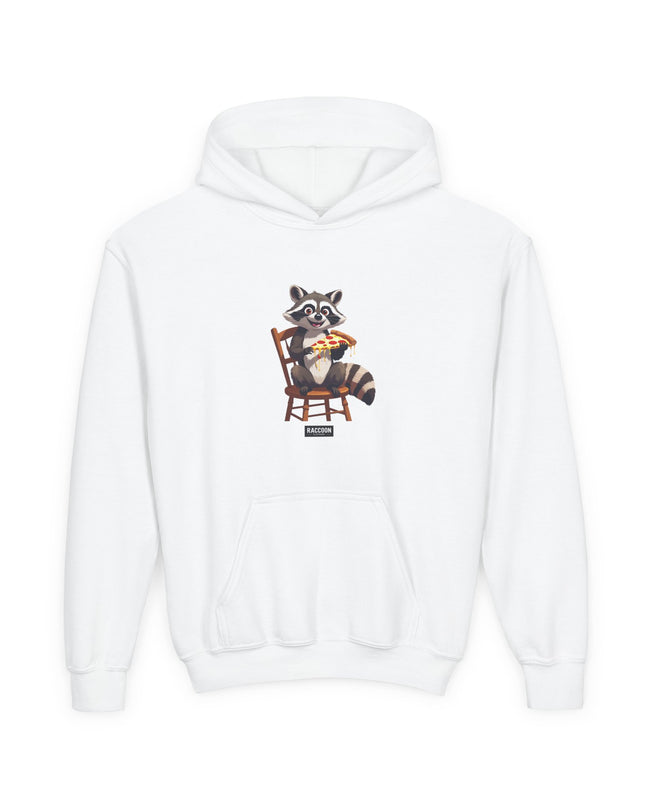 Pizza Raccoon - Kids Hoodie
