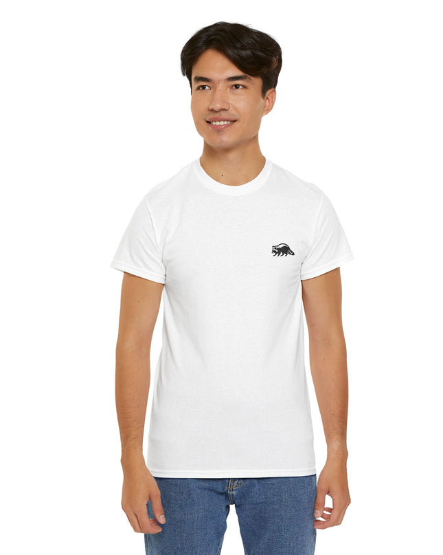 Raccoon Embroidered Unisex T-Shirt