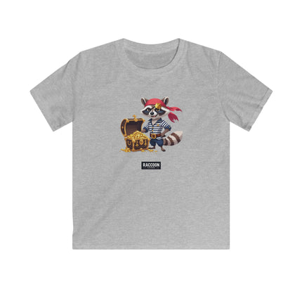 Pirate Raccoon - Kids T-Shirt