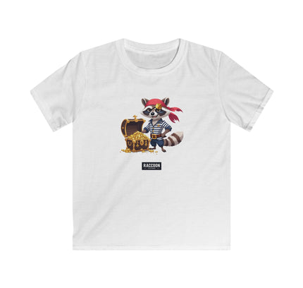 Pirate Raccoon - Kids T-Shirt