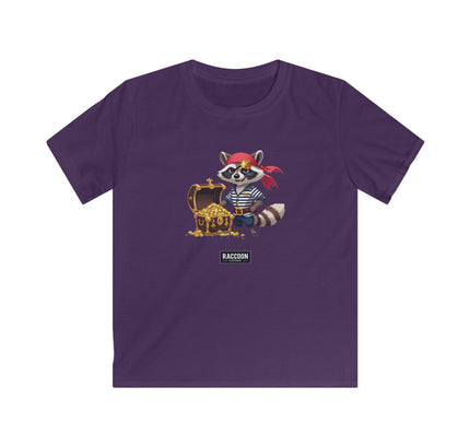 Pirate Raccoon - Kids T-Shirt