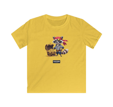 Pirate Raccoon - Kids T-Shirt
