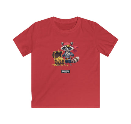 Pirate Raccoon - Kids T-Shirt
