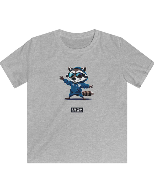 Cool Hoodie Raccoon - Kids T-Shirt