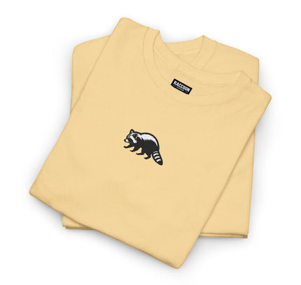 Grosses Besticktes Waschbär T-Shirt
