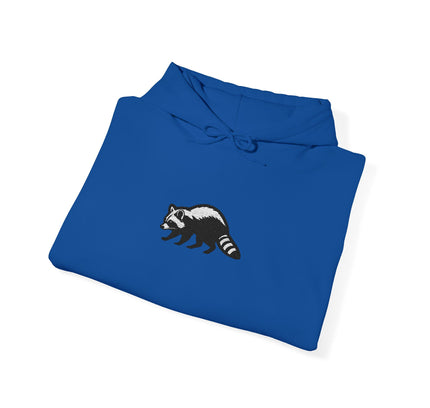 Large Raccoon Embroidered Unisex Hoodie