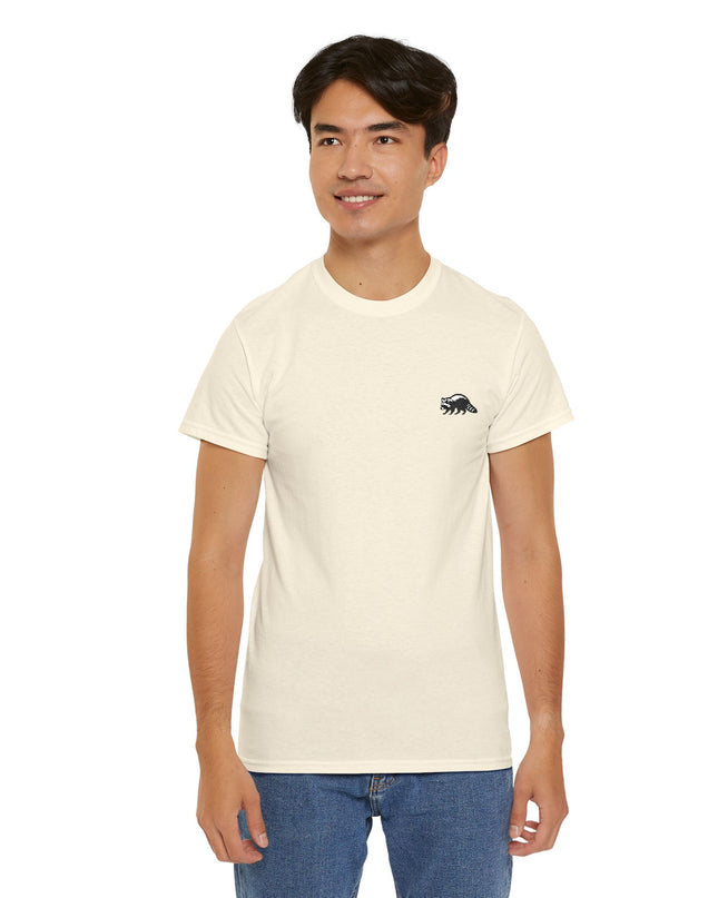 Raccoon Embroidered Unisex T-Shirt