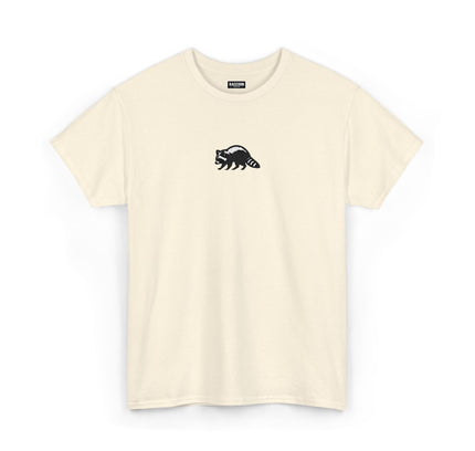 Grosses Besticktes Waschbär T-Shirt