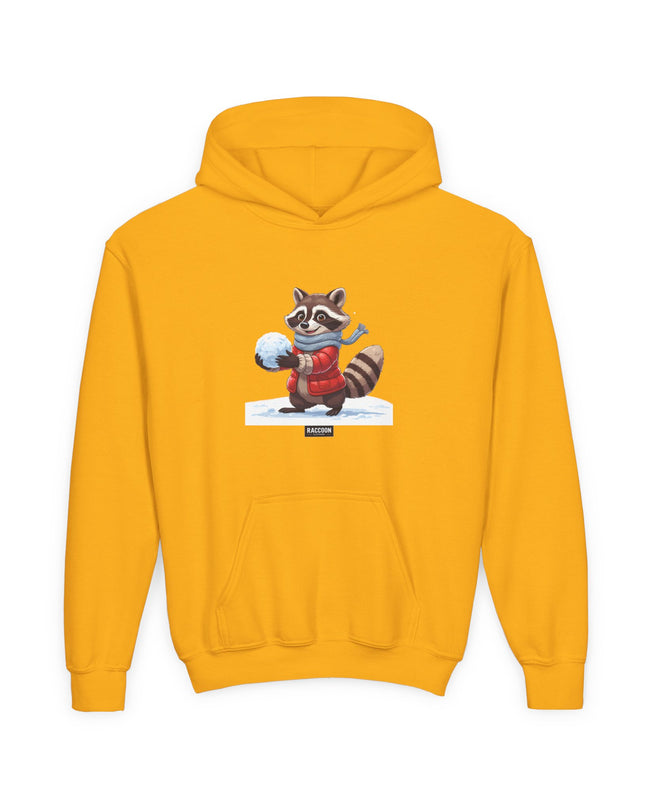 Snowball Raccoon - Kids Hoodie