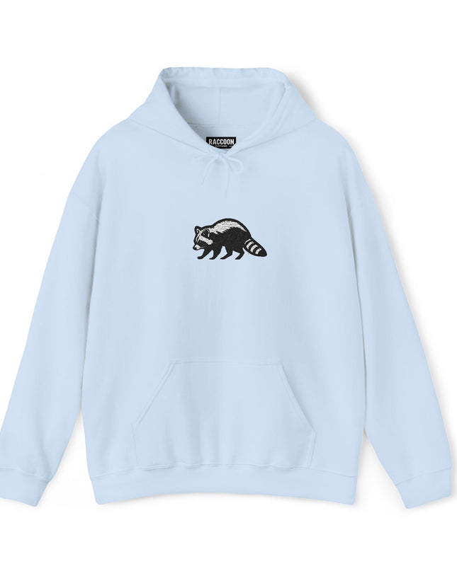 Large Raccoon Embroidered Unisex Hoodie