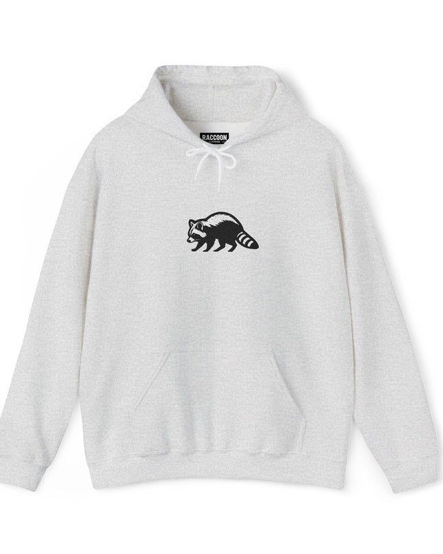 Large Raccoon Embroidered Unisex Hoodie
