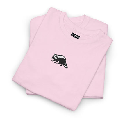 Grosses Besticktes Waschbär T-Shirt