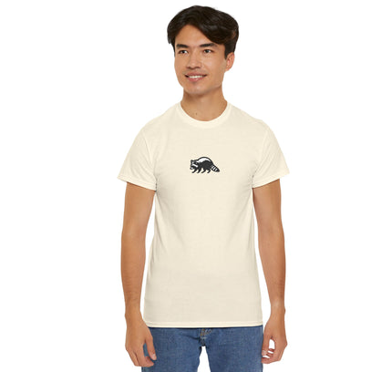 Grosses Besticktes Waschbär T-Shirt