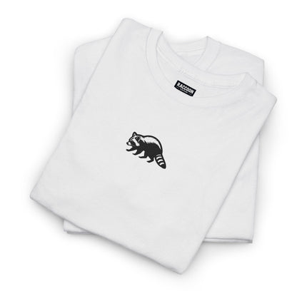 Grosses Besticktes Waschbär T-Shirt