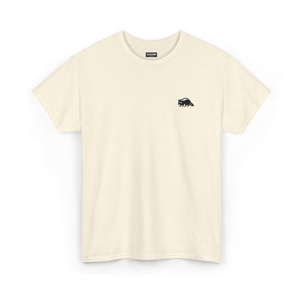 Besticktes Waschbär T-Shirt