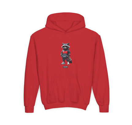 Sunglasses Raccoon - Kids Hoodie