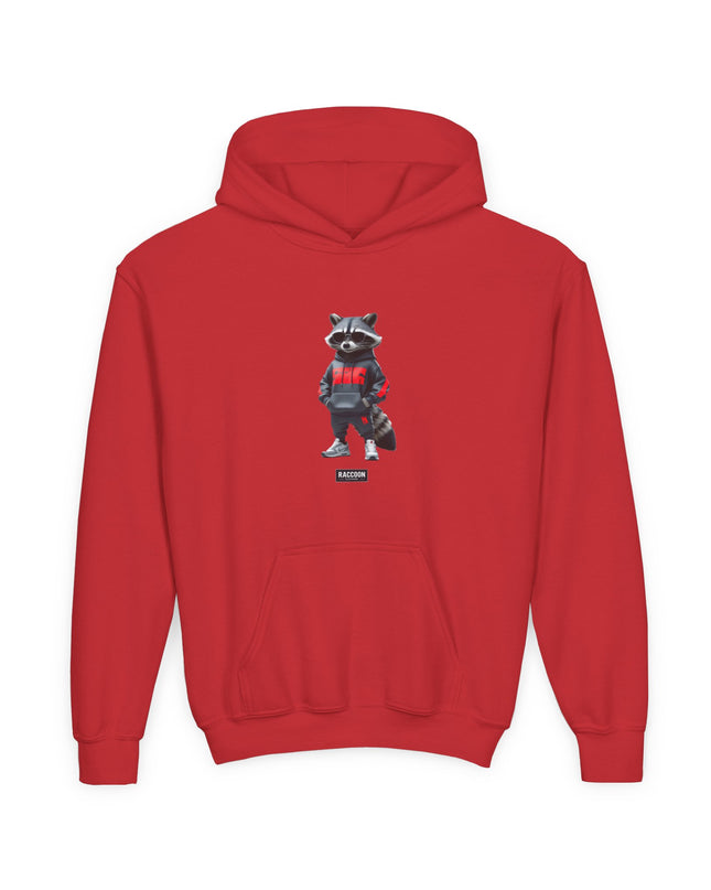 Sunglasses Raccoon - Kids Hoodie