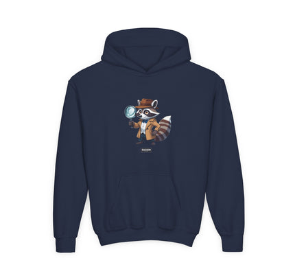 Detective Raccoon - Kids Hoodie