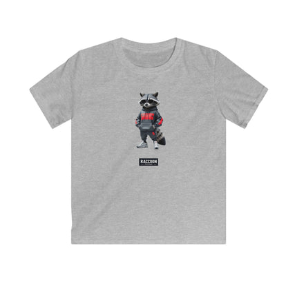 Sunglasses Raccoon - Kids T-Shirt