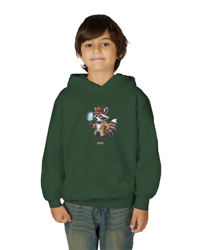 Detective Raccoon - Kids Hoodie
