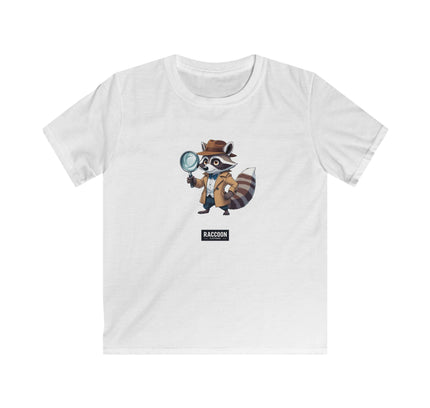 Detective Raccoon - Kids T-Shirt