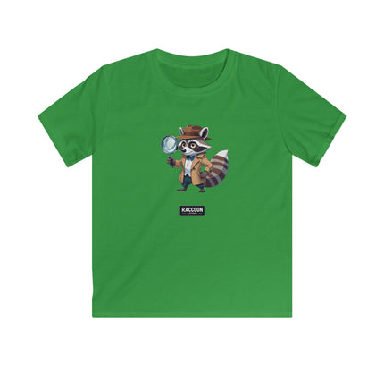 Detective Raccoon - Kids T-Shirt