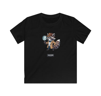 Detective Raccoon - Kids T-Shirt