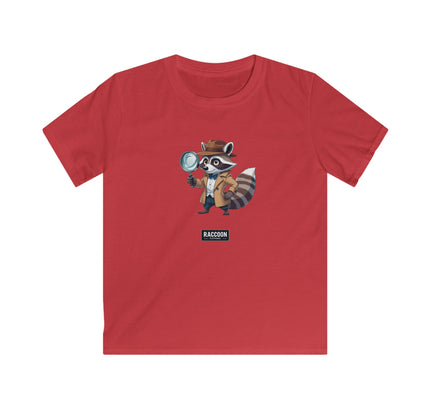 Detective Raccoon - Kids T-Shirt