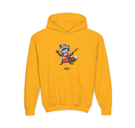 Rockstar Raccoon - Kids Hoodie