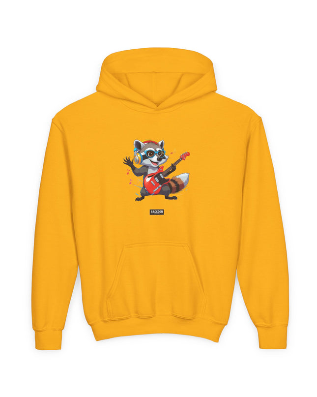 Rockstar Raccoon - Kids Hoodie