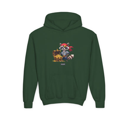 Pirate Raccoon - Kids Hoodie