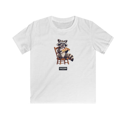 Pizza Raccoon - Kids T-Shirt