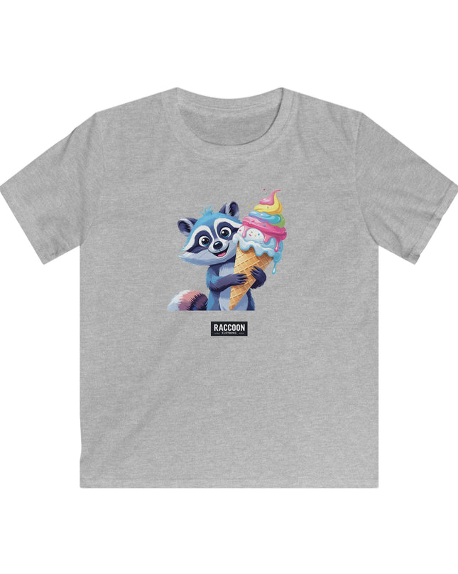 Ice Cream Raccoon - Kids T-Shirt