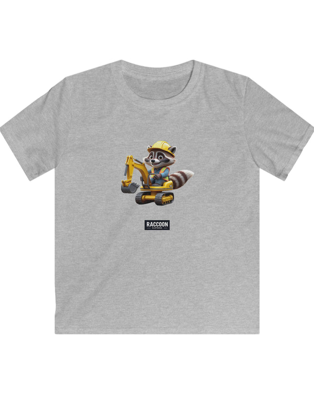 Builder Raccoon - Kids T-Shirt