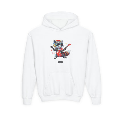 Rockstar Raccoon - Kids Hoodie