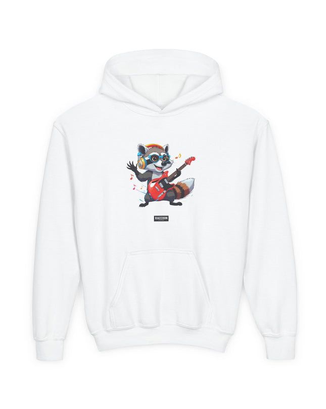 Rockstar Raccoon - Kids Hoodie