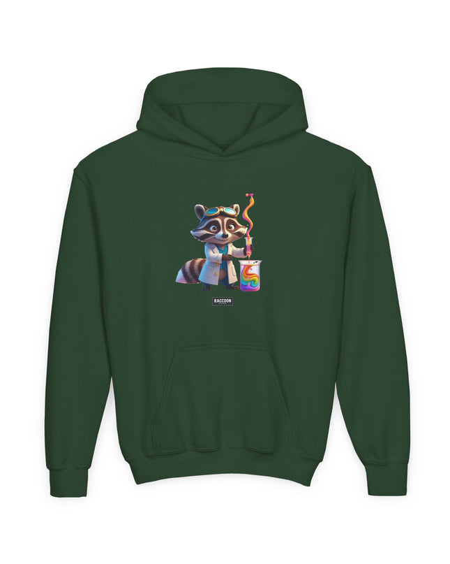 Lab Raccoon - Kids Hoodie