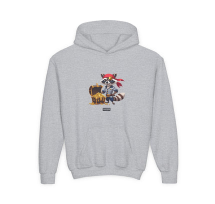 Pirate Raccoon - Kids Hoodie