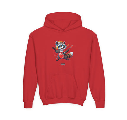 Rockstar Raccoon - Kids Hoodie