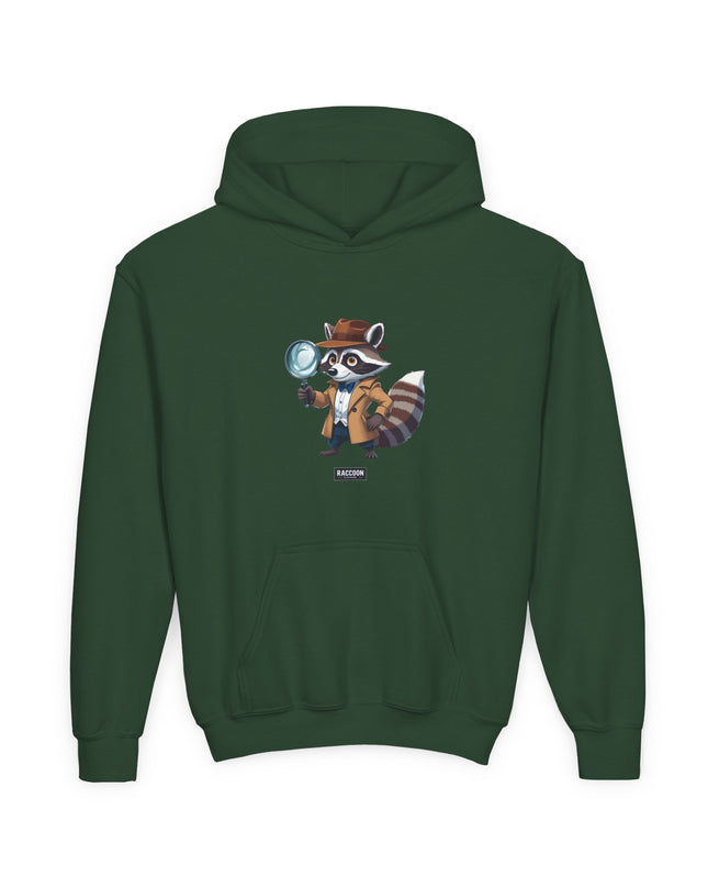Detective Raccoon - Kids Hoodie