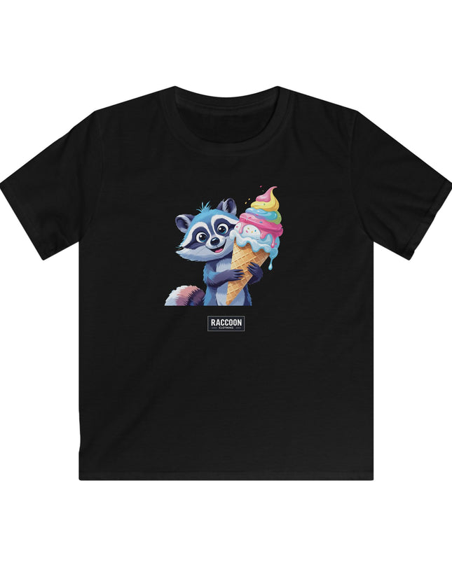 Ice Cream Raccoon - Kids T-Shirt