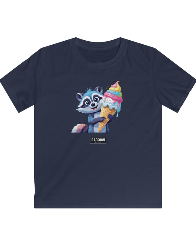 Ice Cream Raccoon - Kids T-Shirt