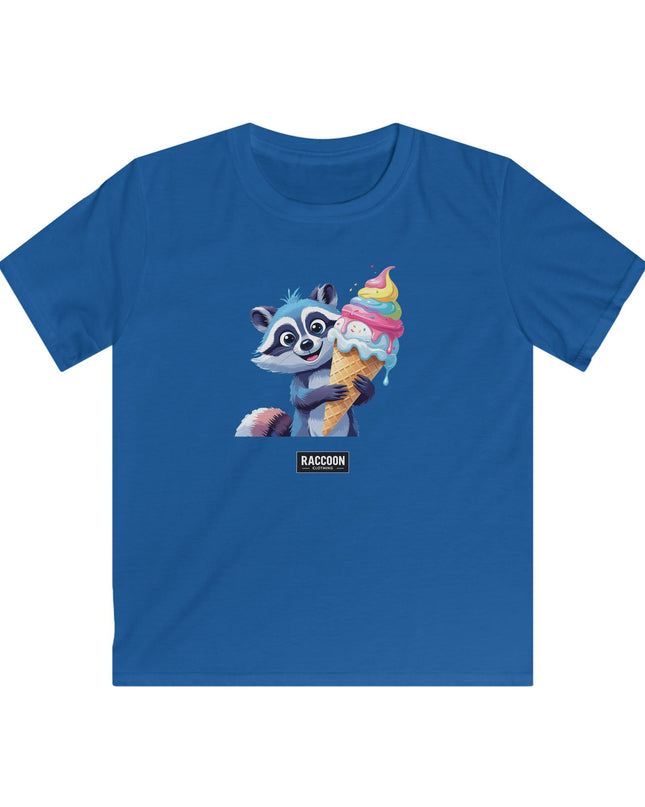 Ice Cream Raccoon - Kids T-Shirt