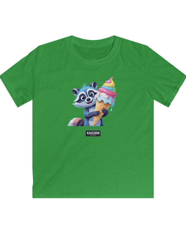 Ice Cream Raccoon - Kids T-Shirt