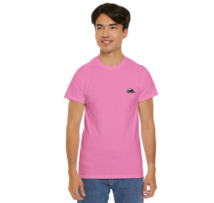 Besticktes Waschbär T-Shirt