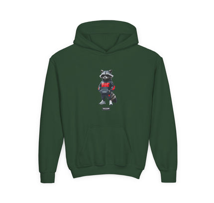 Sunglasses Raccoon - Kids Hoodie