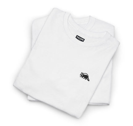 Besticktes Waschbär T-Shirt