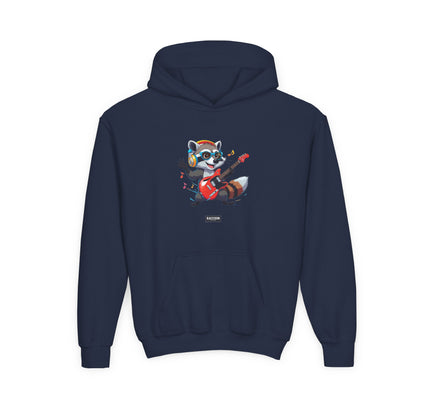 Rockstar Raccoon - Kids Hoodie