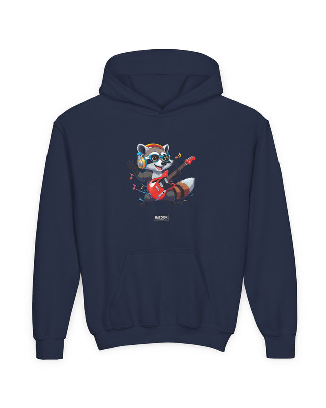 Rockstar Raccoon - Kids Hoodie