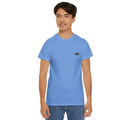 Besticktes Waschbär T-Shirt